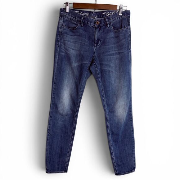 Madewell Denim - madewell skinny ankle jeans women 28 mid rise stretch french girl minimalist